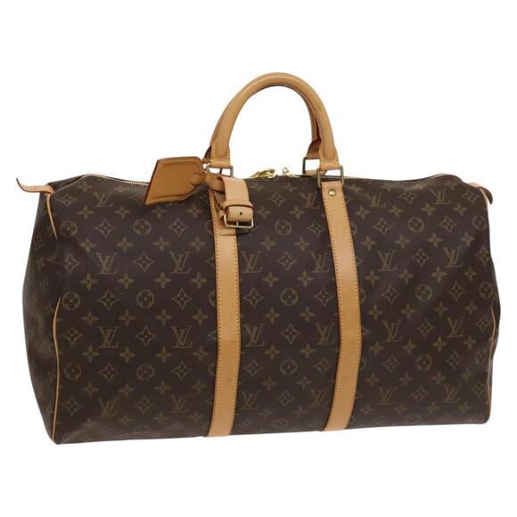 LOUIS VUITTON Monogram Keepall 50 Boston Bag M41426 - Picture 1 of 16